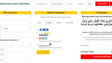 Zakat Fitrah Jabodetabek Rp40.000 bisa Dibayar Online, Ini Caranya