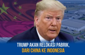 Bersitegang dengan China, Trump Akan Relokasi Pabrik ke Indonesia