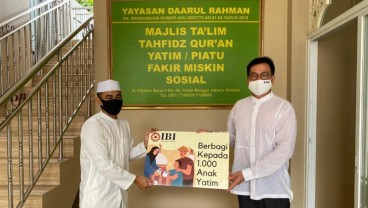 Ikatan Bankir Indonesia Santuni Seribu Anak Yatim