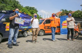 Dukung Penyaluran Donasi, Top 1 Indonesia Salurkan Bantuan untuk Perusahaan Logistik