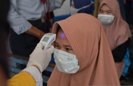 Suhu Tubuh Tinggi, Belasan Jemaah Salat Id di Cianjur Jalani Rapid Test