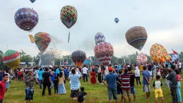 Langgar Larangan Penerbangan Balon Udara, Pemda Wonosobo Bakal Denda Rp500 Juta