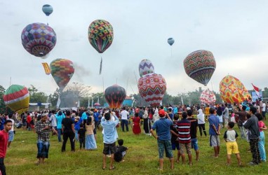 Langgar Larangan Penerbangan Balon Udara, Pemda Wonosobo Bakal Denda Rp500 Juta