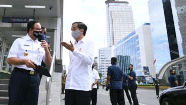 Jokowi, Anies Baswedan, dan Perjumpaan di Stasiun MRT