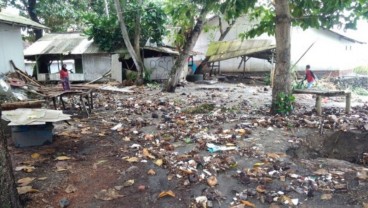Banjir Rob Melanda Pesisir Pantai di Tasikmalaya dan Pangandaran