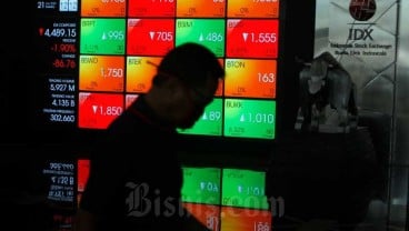 IHSG Selip dari Level 4.900, Saham BBRI dan MAYA Penekan Utama