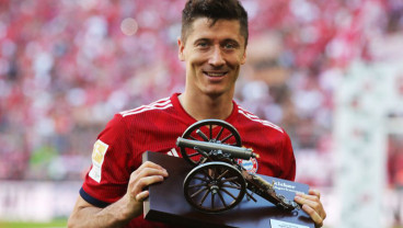 29 Gol, Lewandowski Top Skor Bundesliga, Selisih 4 dari Werner