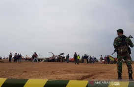 Helikopter TNI Jatuh di Kendal, Enam Penumpang Sempat Menyelamatkan Diri