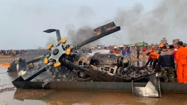 Kronologi Jatuhnya Helikopter di Kendal, Saksi: Heli Sempat Oleng dan Berasap