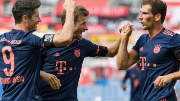 Hasil Bundesliga, Bayern Munchen Pertahankan Gelar Tinggal Soal Waktu