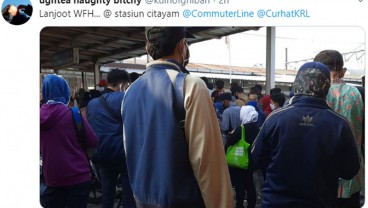 Penumpang Menumpuk di Stasiun Bogor dan Citayam karena KRL Dibatasi