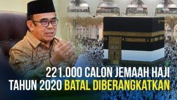 Pemerintah Indonesia Absen Berangkatkan Jemaah Haji Tahun 2020
