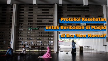 Protokol Kesehatan untuk Beribadah di Masjid di Era New Normal