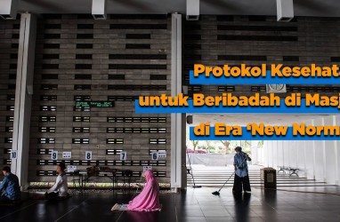 Protokol Kesehatan untuk Beribadah di Masjid di Era New Normal