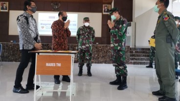 RS Siloam (SILO) dan Gowa Makassar (GMTD) Gelar Rapid Test untuk Personel TNI AU di Makassar