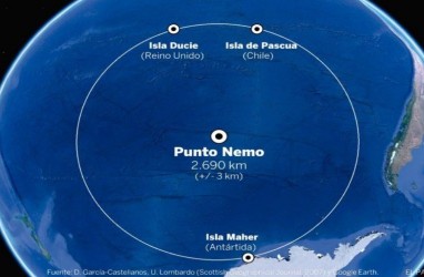 Mengenal Point Nemo, Tempat Misterius yang Paling Sulit Terjangkau di Bumi