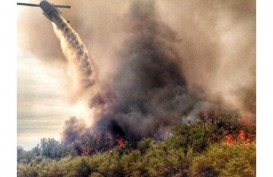 Awasi Titik Rawan Kebakaran Hutan, Kabupaten OKI Manfaatkan Drone
