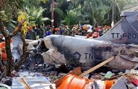 Jet Tempur TNI AU Jatuh, Kursi Pelontar Timpa Rumah Warga
