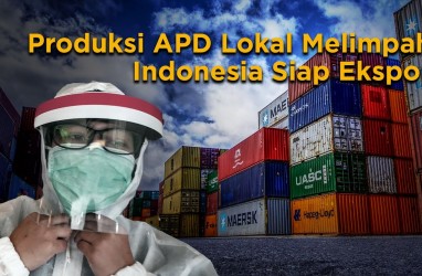 Pasokan APD Melimpah, Indonesia Siap Ekspor ke Negara Lain
