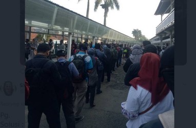 Penumpang dari Stasiun Bogor, Terbanyak Pakai Bus Alternatif