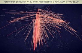 Mobilitas Warga di Jakarta Tinggi, Penularan Covid-19 Sulit Ditekan