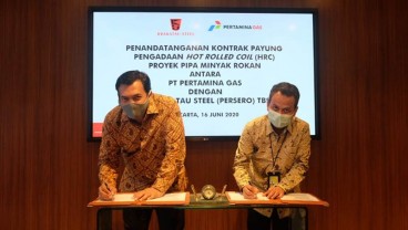 Pertagas Gandeng Krakatau Steel (KRAS) untuk Pengadaan Pipa Minyak Blok Rokan