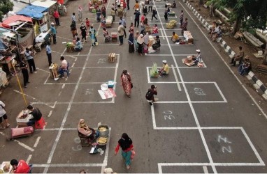 14 Pedagang Positif Corona, Mulai Hari Ini Pasar Benjeng Gresik Ditutup