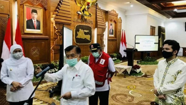 Kasus Corona  8.290, Jusuf Kalla: Tak Tertutup Kemungkinan Jatim Salip DKI Jakarta