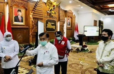 Kasus Corona  8.290, Jusuf Kalla: Tak Tertutup Kemungkinan Jatim Salip DKI Jakarta