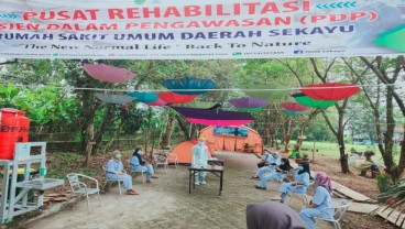 RSUD Musi Banyuasin Bikin Ruang Isolasi PDP Corona Berkonsep Camping Outdoor