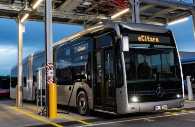 Daimler Perkenalkan Bus Gandeng Listrik e-Citaro G