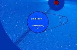 Soho Temukan Komet ke 4.000