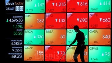 Jual Bersih Pasar Saham Minggu Ini Capai Rp2,15 Triliun, Investor Lebih Pilih SBN 