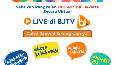 Ulang Tahun ke-493 Jakarta Digelar Virtual, Simak Rangkaian Acaranya