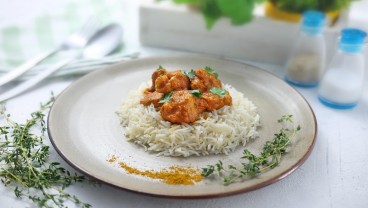 Resep Ayam Chicken Tikka Masala dengan Nasi Mentega Spesial di Hari Ayah