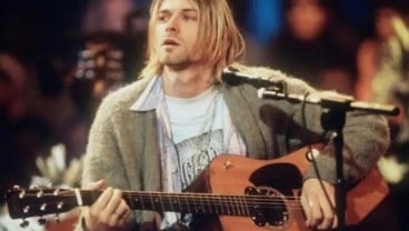 Harga Gitar Kurt Cobain Pecahkan Rekor, Terjual Rp85 Miliar   