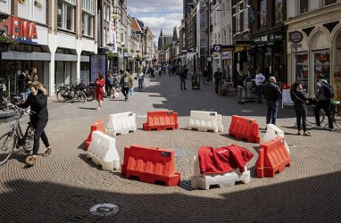 400 Peserta Demo Penentang Lockdown di Belanda Ditangkap Polisi