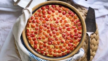 Begini Resep Dessert Sour Cherry dan Polenta Tart ala Michelin Star