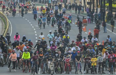 Car Free Day di Jalan Sudirman Dipecah ke 29 Lokasi, Berikut Daftarnya