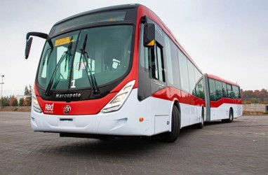 Volvo Pasok 200 Bus Gandeng B8RLE ke Ibu Kota Chili