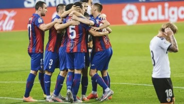 Hasil Liga Spanyol: Eibar Kalahkan Valencia Berkat Gol Bunuh Diri