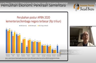 Pemulihan Ekonomi Nasional, Faisal Basri Kritik Gemuk Anggaran Kementerian Prabowo