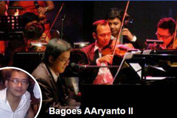 Tangkapan layar akun facebook Bagoes AAryanto II. Hari ini musisi senior ini meningal dunia di Jakarta. Akun Iwan Fals mencuitkan kepergian almarhum.  