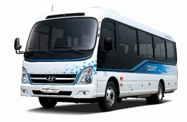 Hyundai Rilis Minibus County Electric, Ini Spesifikasinya