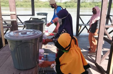 New Normal di Wisata Alam Pulau Lusi Sidoarjo