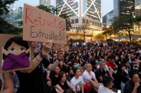 UU Keamanan Nasional Disahkan, Demonstran Hong Kong…