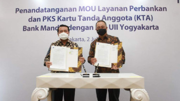 Perluas Pasar, Mandiri Layani Transaksi Keuangan Alumni Universitas Islam Indonesia
