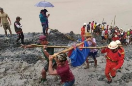 Tambang Giok di Myanmar Longsor, Sedikitnya 162 Orang Tewas  