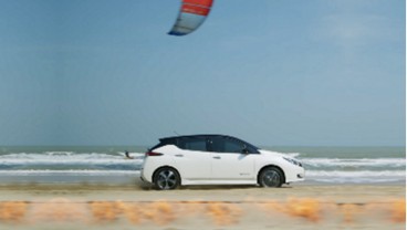 Nissan Leaf Menantang Elemen Alam