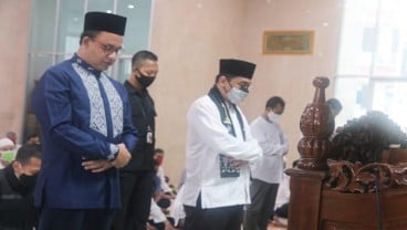 Didampingi JK, Gubernur Anies Resmikan Masjid Amir Hamzah di Kawasan TIM